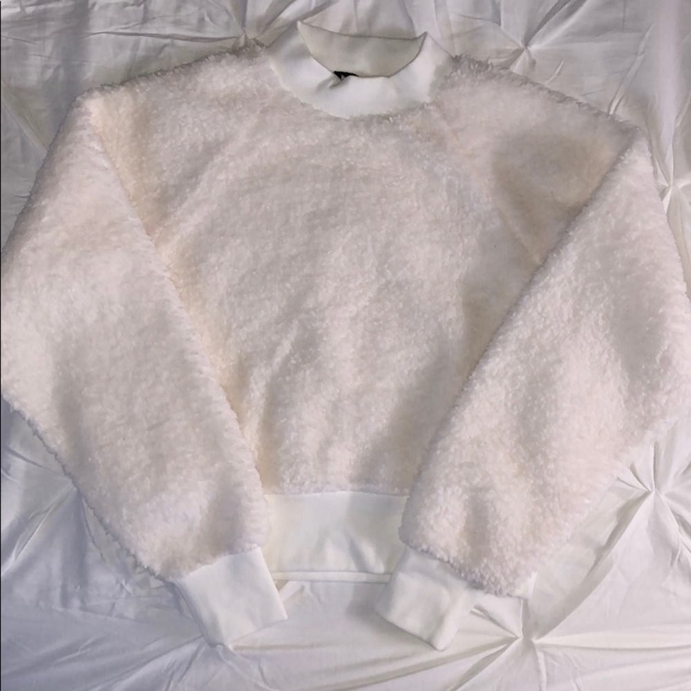 Super cozy forever 21 cropped sweater